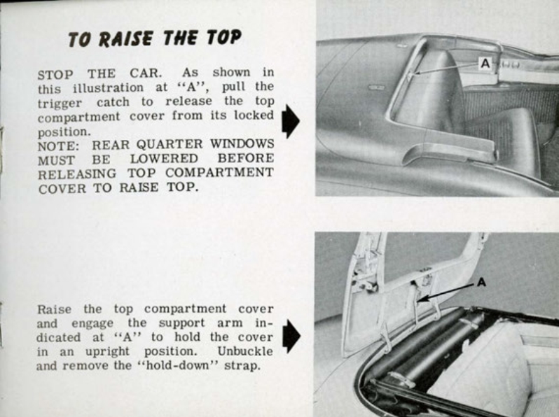 1953 Cadillac Eldorado Folding-Top Manual Page 6